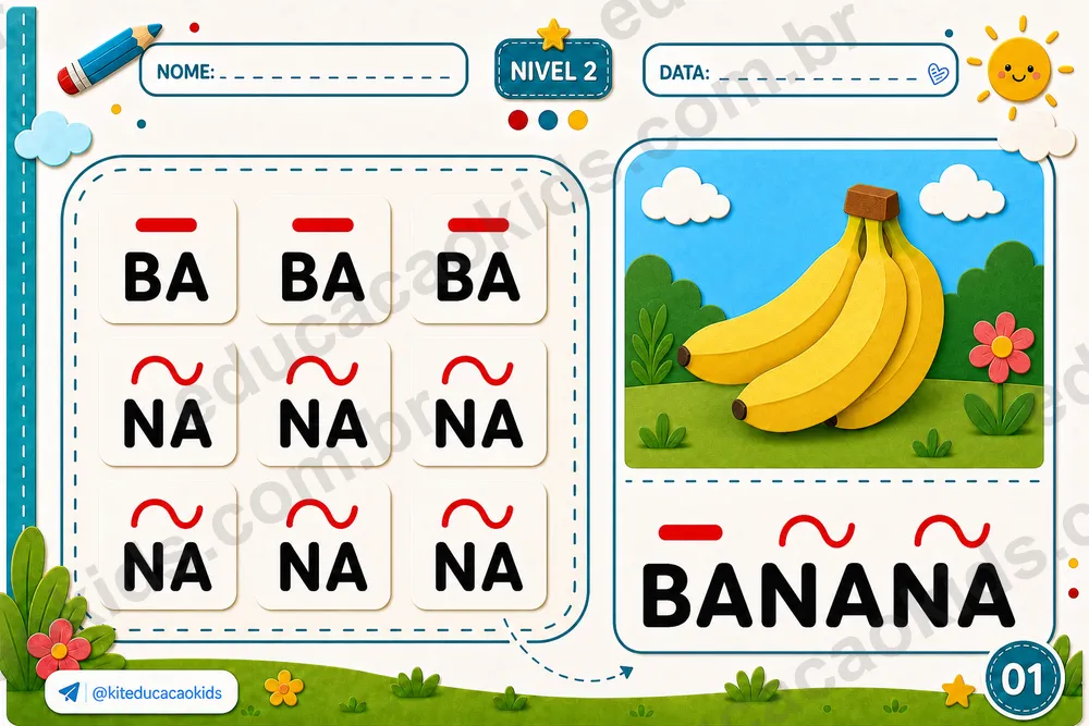 Atividade de Grafismo Fonético 8