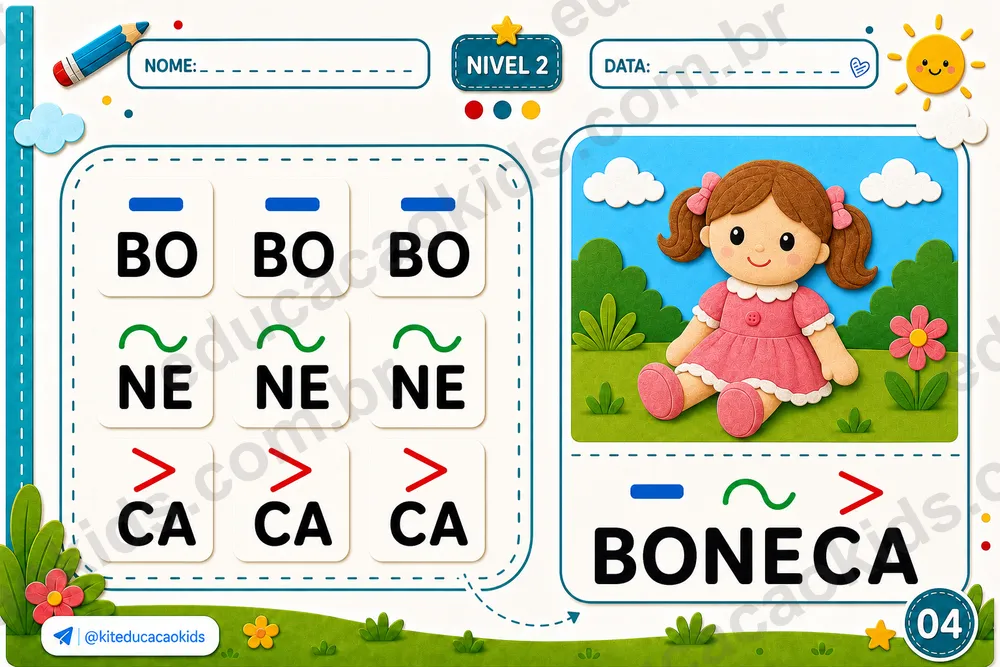 Atividade de Grafismo Fonético 9